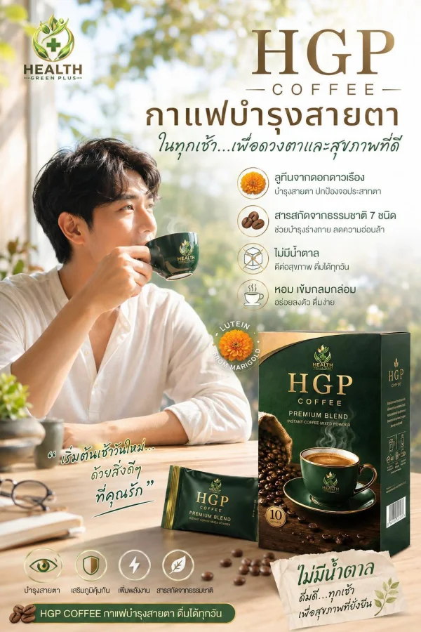 กาแฟ เฮช จี พี่ คอฟฟี่ 1 กล่อง